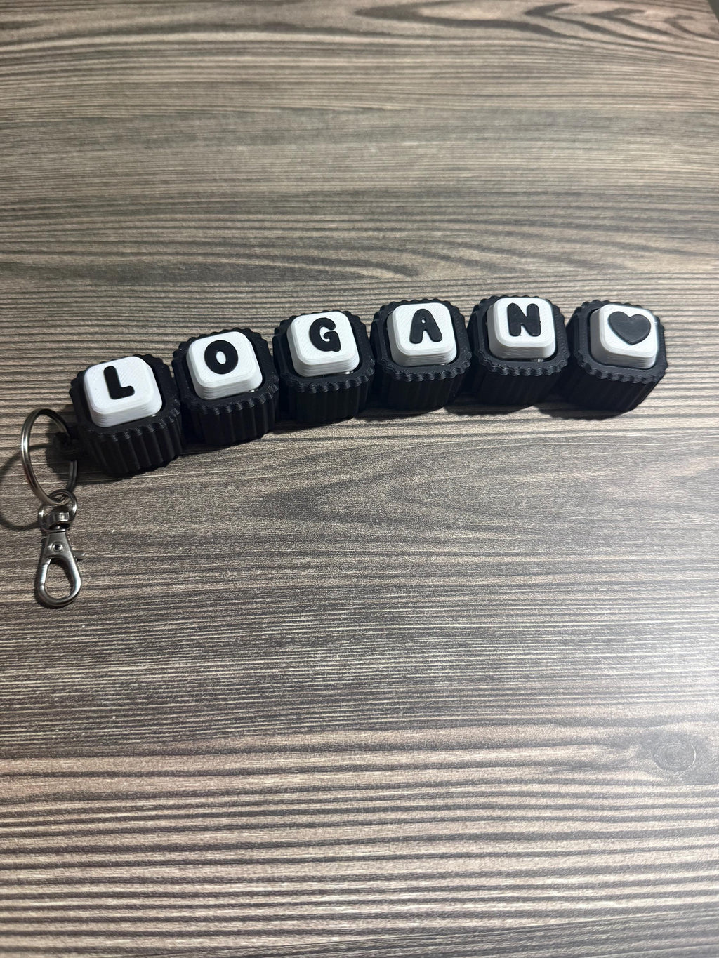Personalized Fidget Keychains Clicker