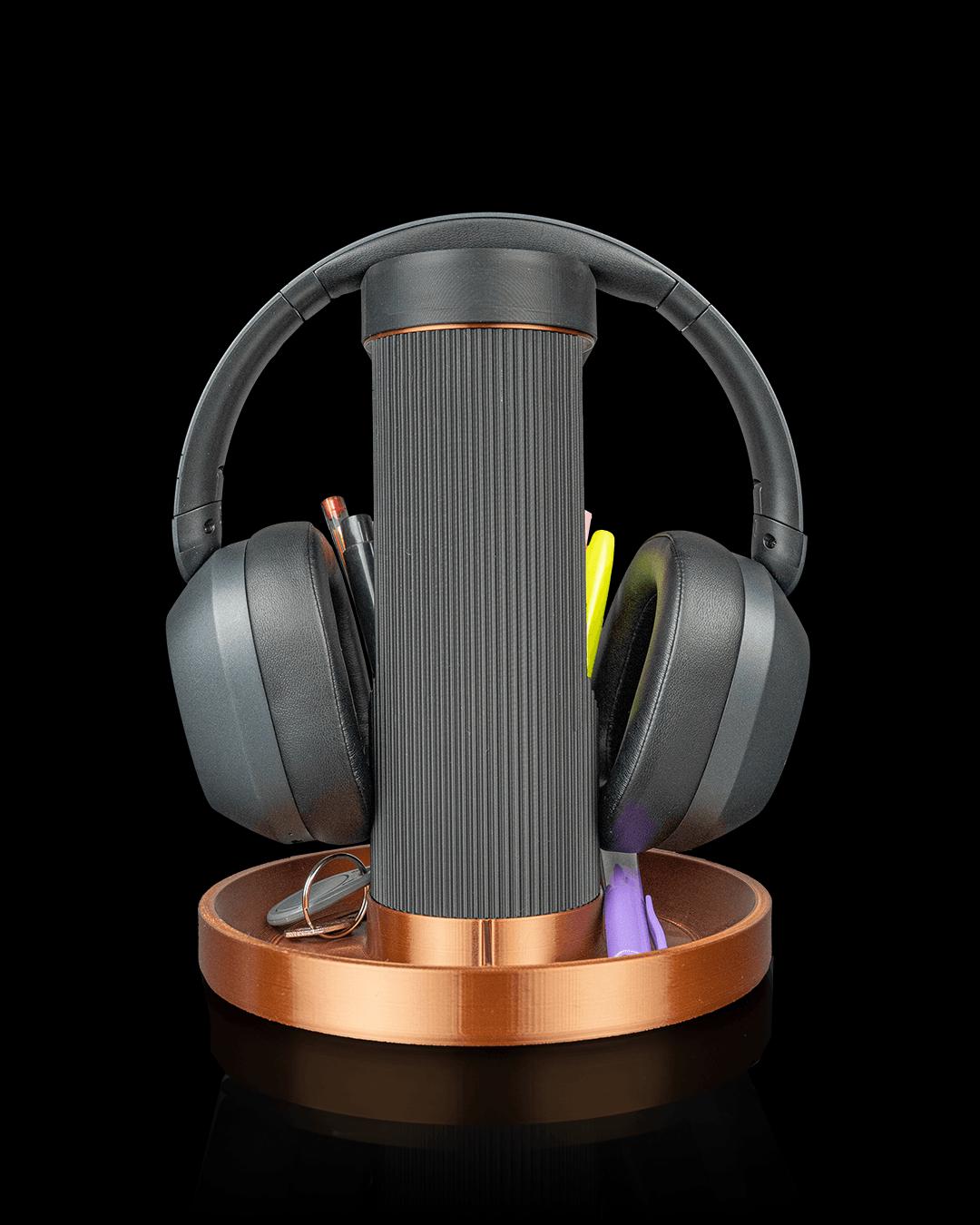 Tower Trio - Headphone & Phone Holder
