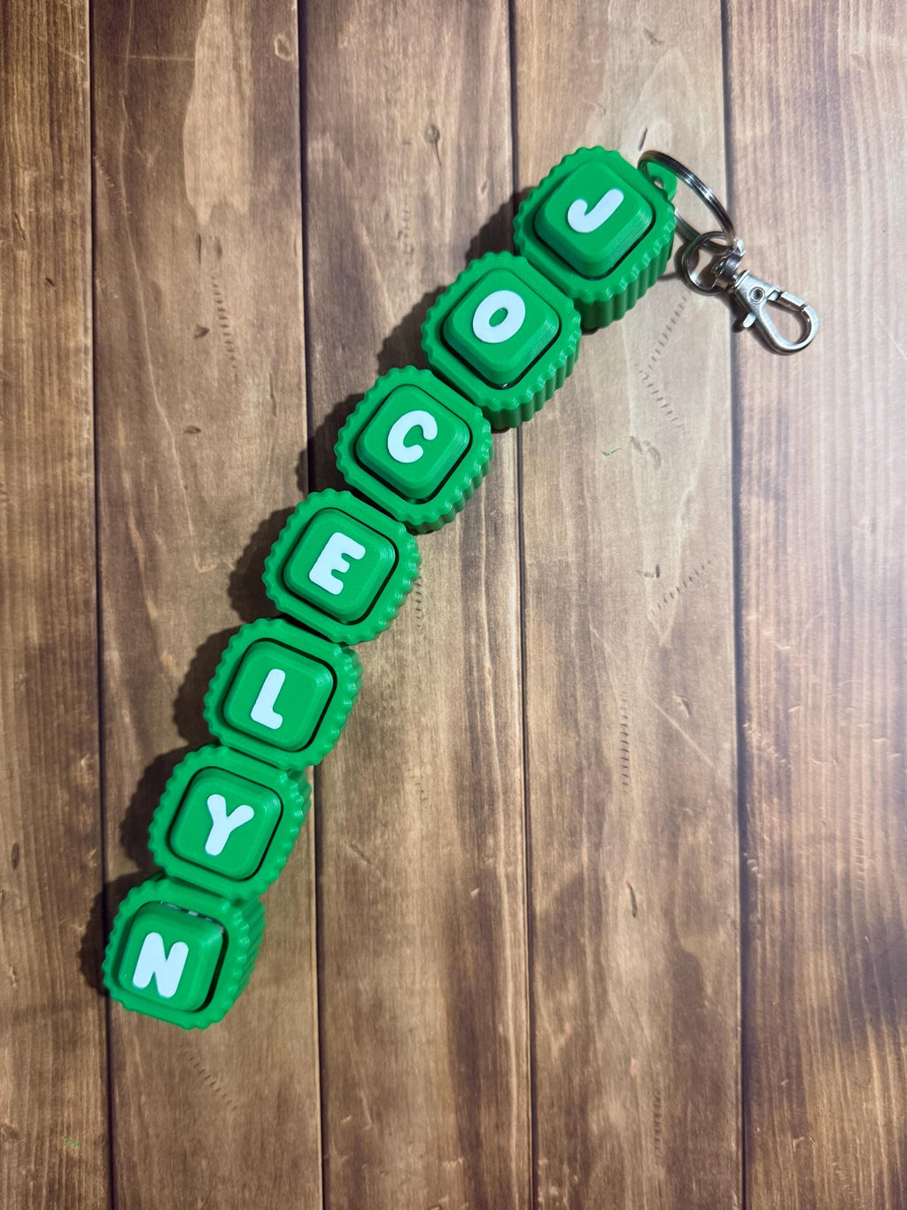 Personalized Fidget Keychains Clicker