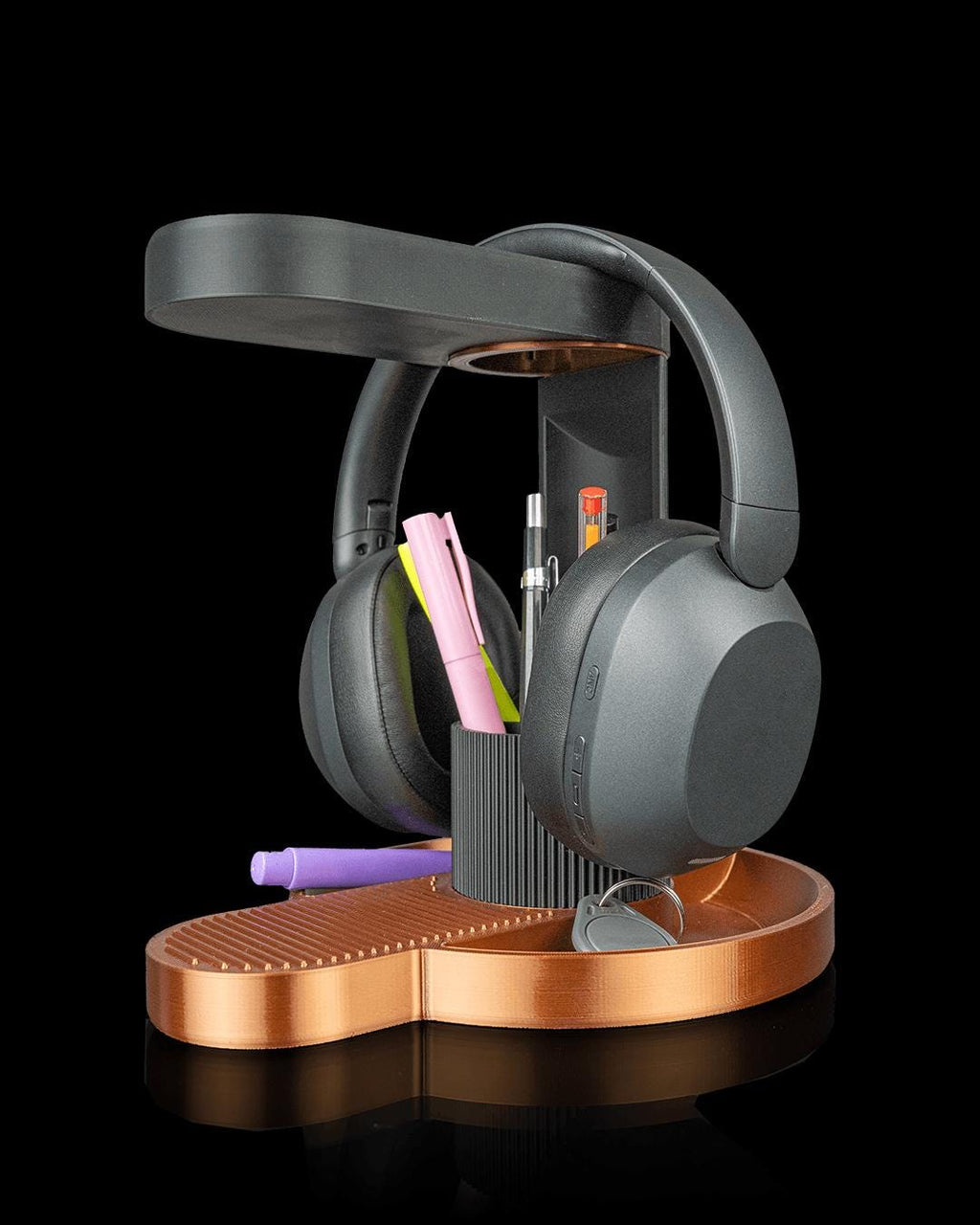 Tower Trio - Headphone & Phone Holder