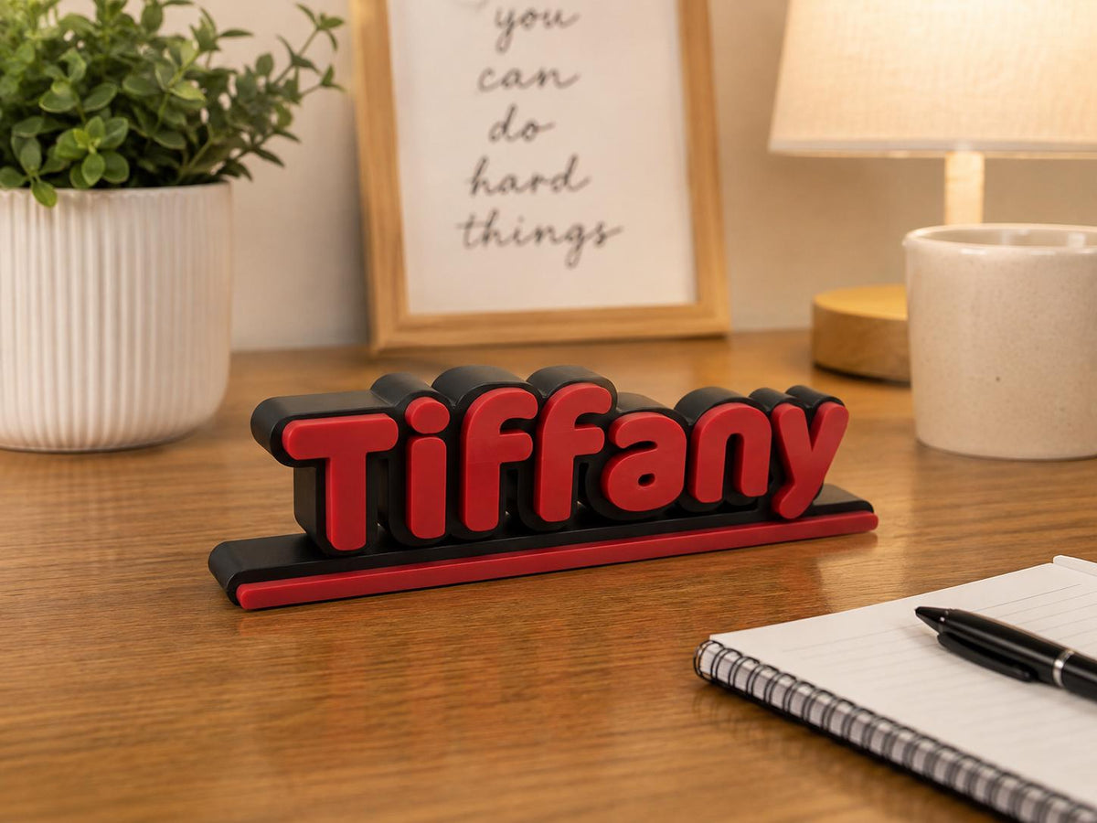 Custom Desk Sign | Personalized Name Plate