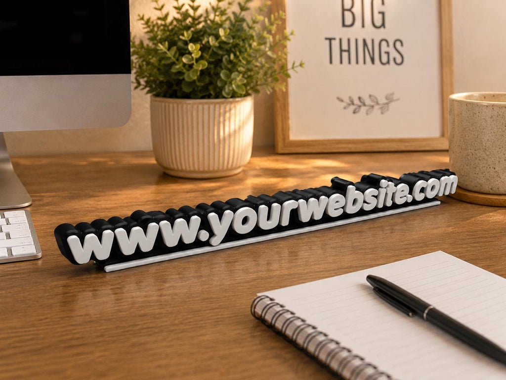 Custom Desk Sign | Personalized Name Plate