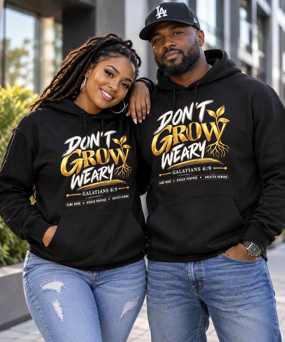 Dont Grow Weary Hoodie
