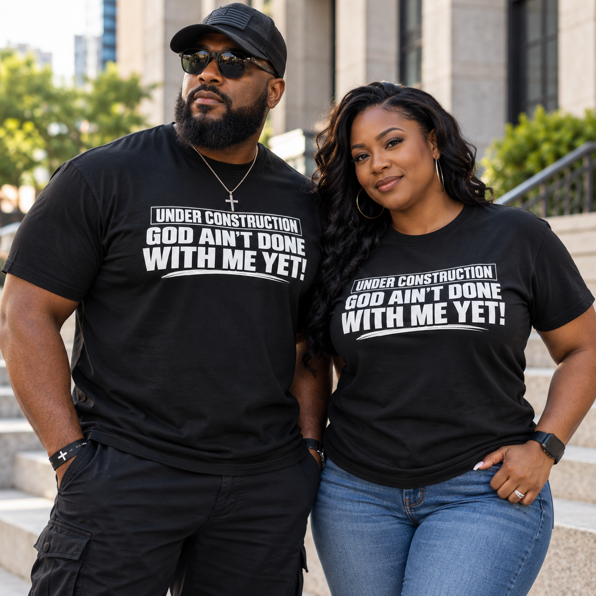 God Ain't Done With Me Unisex TShirt