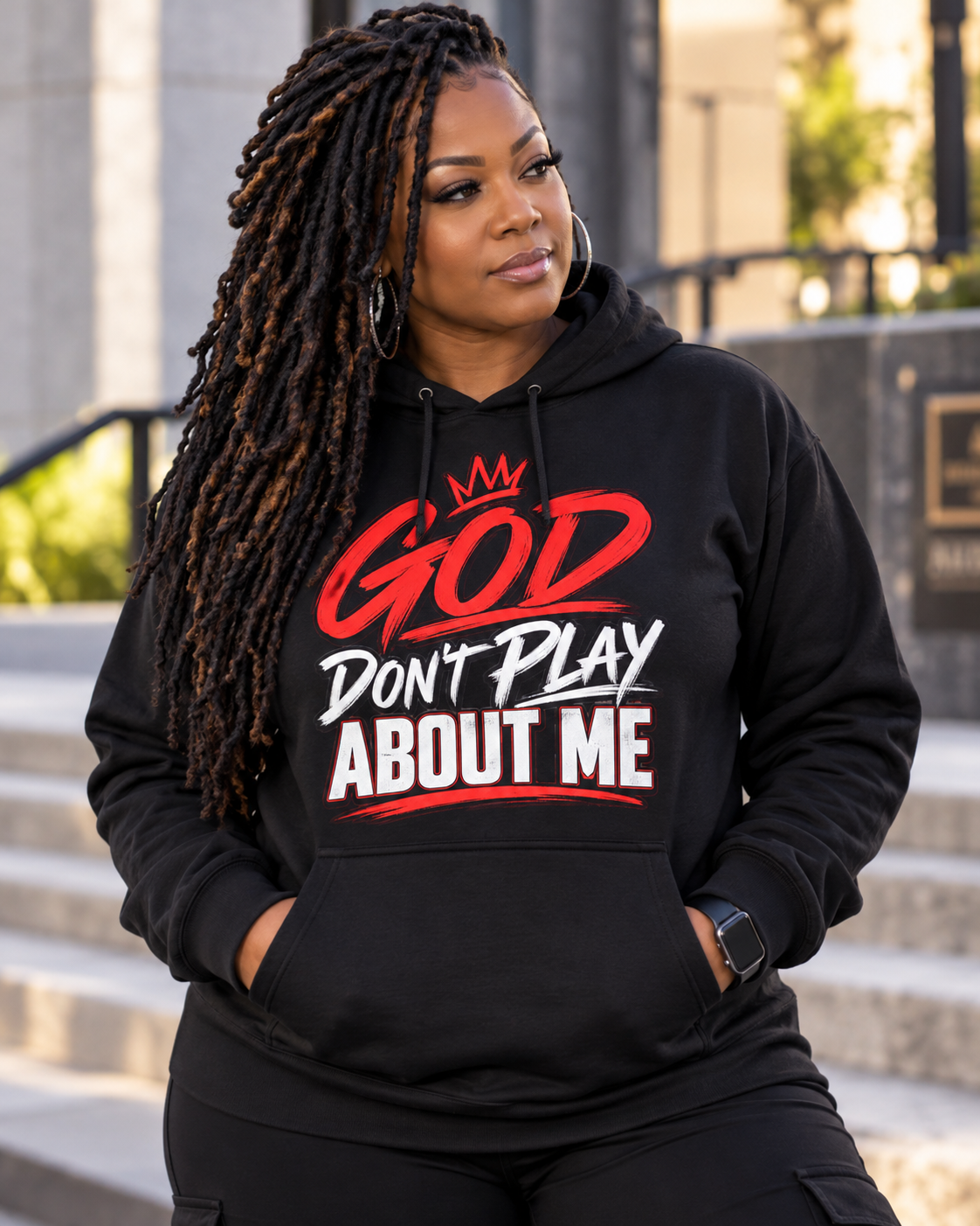 God Don't Play About Me Hoodie