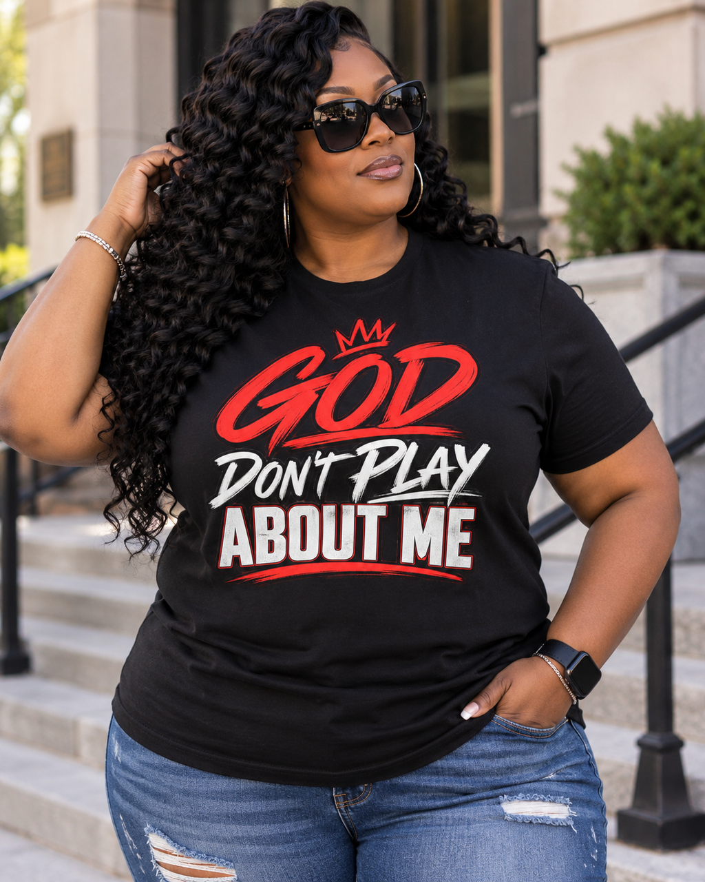 God Don't Play About Me Unisex TShirt