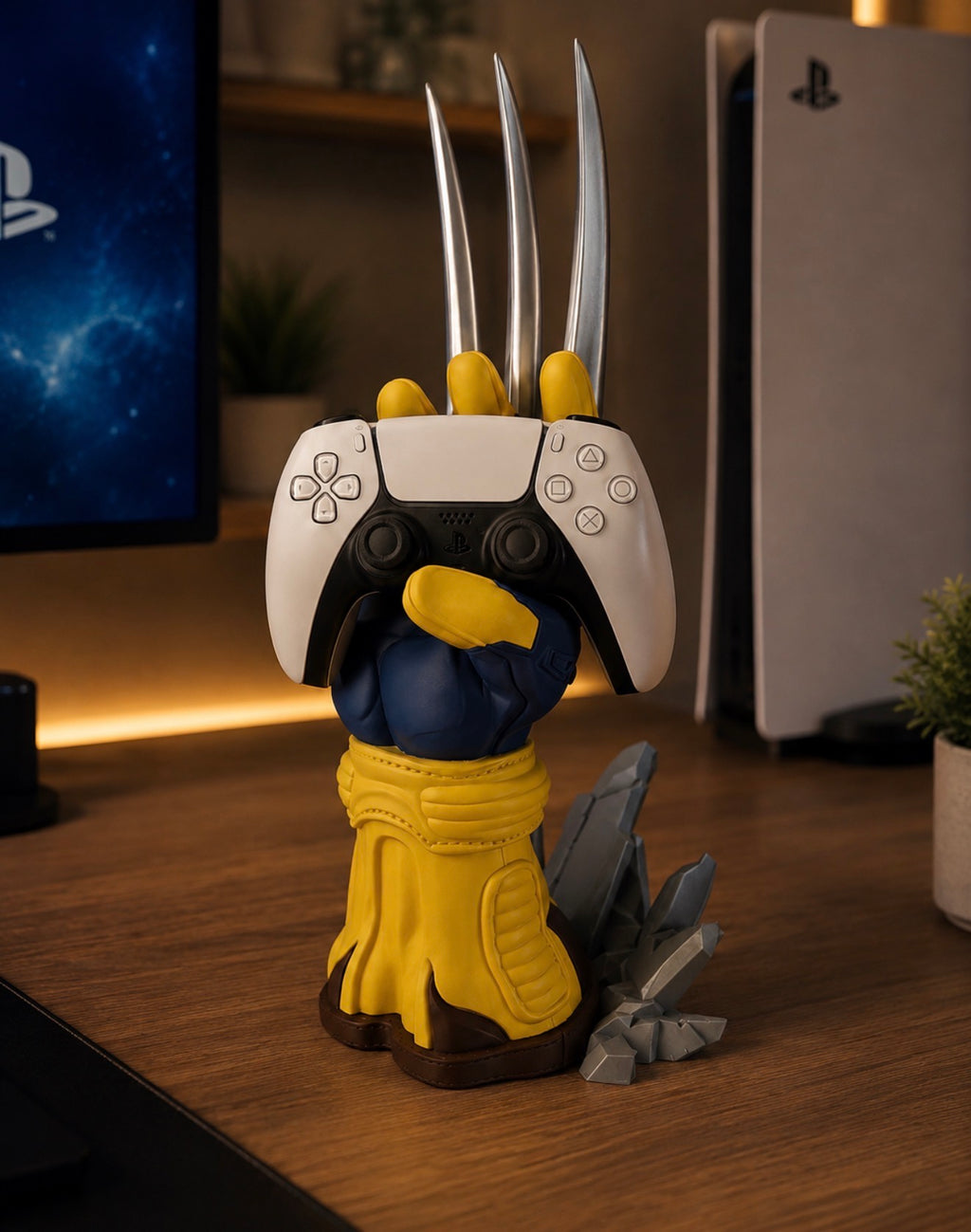 Wolverine Inspired Video Game Controller Stand