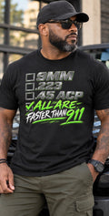All Are Faster Than 911 Unisex TShirt