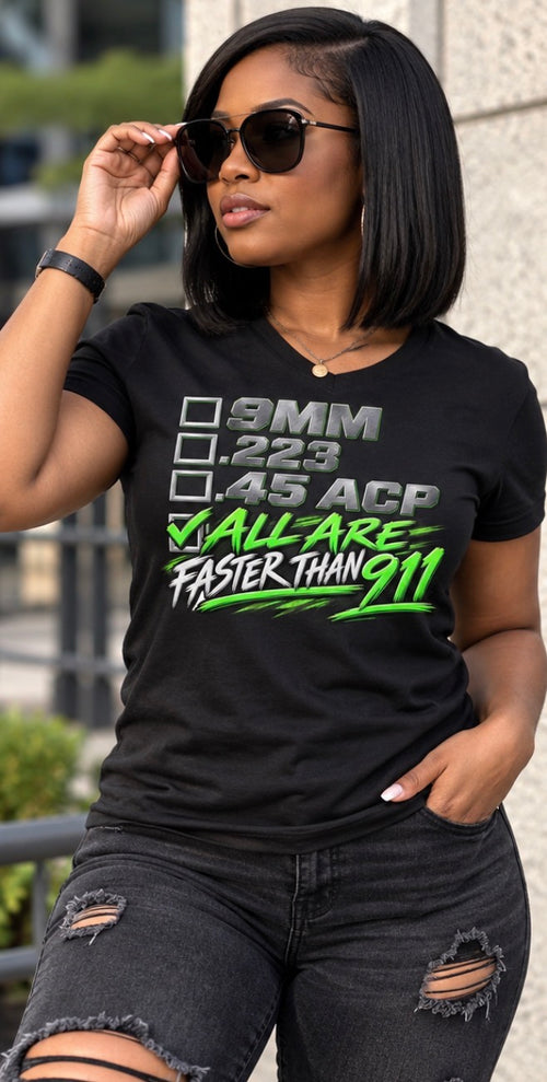 All Are Faster Than 911 Unisex TShirt