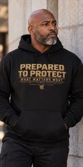 Prepared to Protect Bear Hoodie