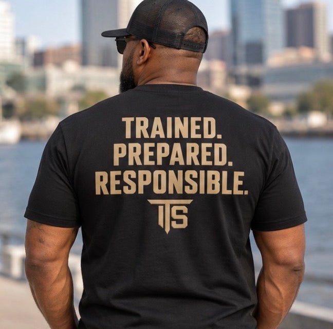 Trained Prepared Responsible Unisex TShirt