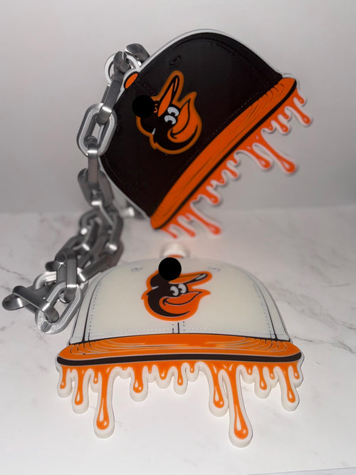 Baltimore Baseball Inspired Drip Hype Chain