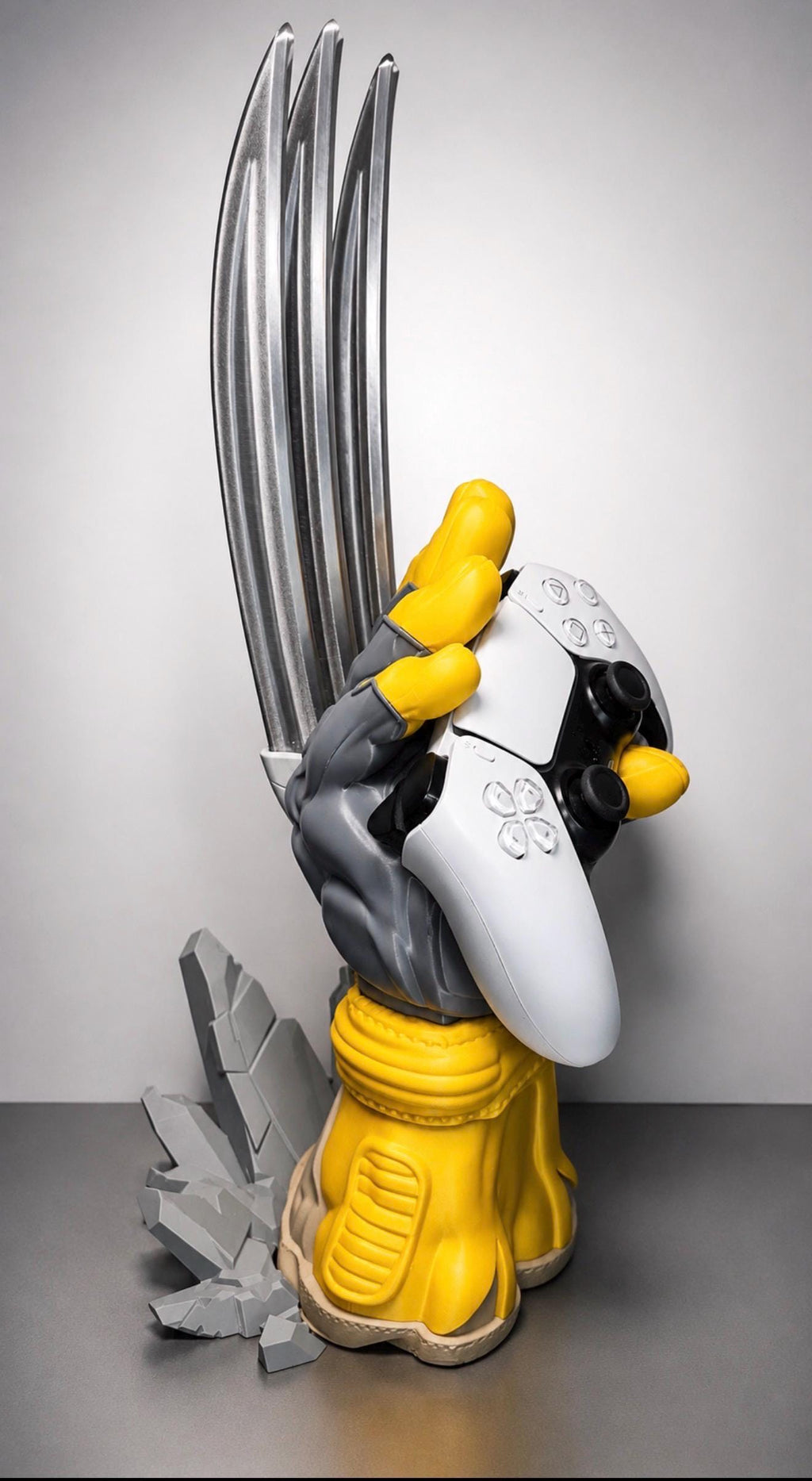 Wolverine Inspired Video Game Controller Stand