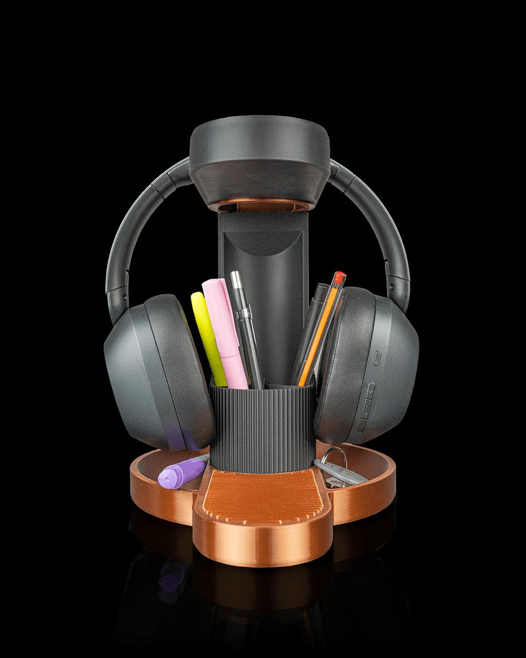 Tower Trio - Headphone & Phone Holder