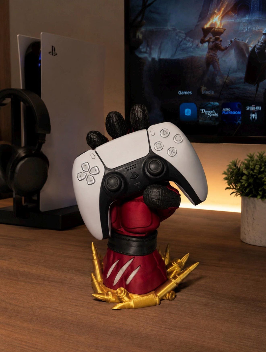 Deadpool Inspired Video Game Controller Stand