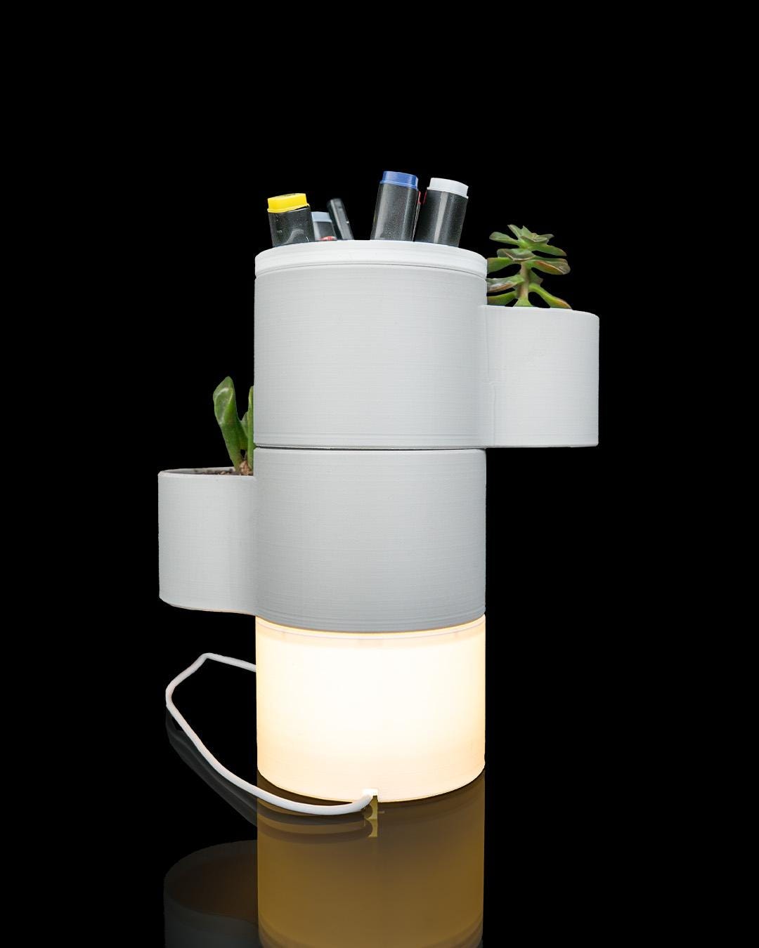 Living Stack - Table Lamp & Organizer